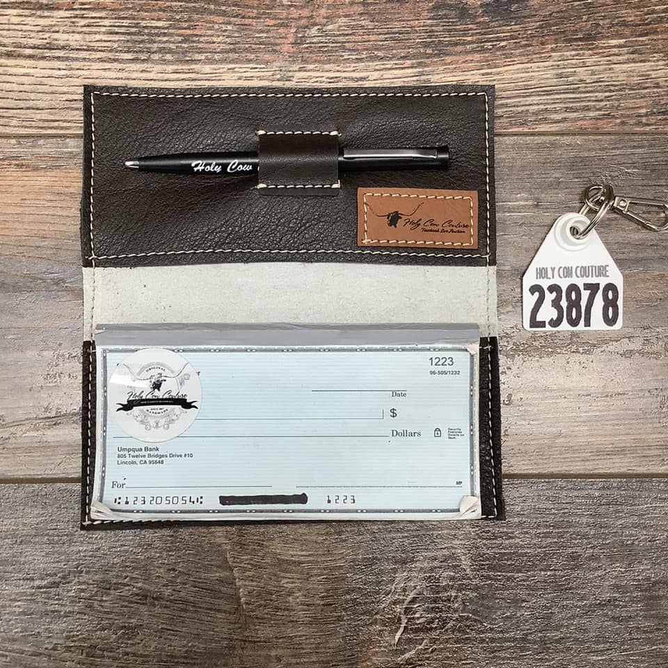 Checkbook Cover - #23878