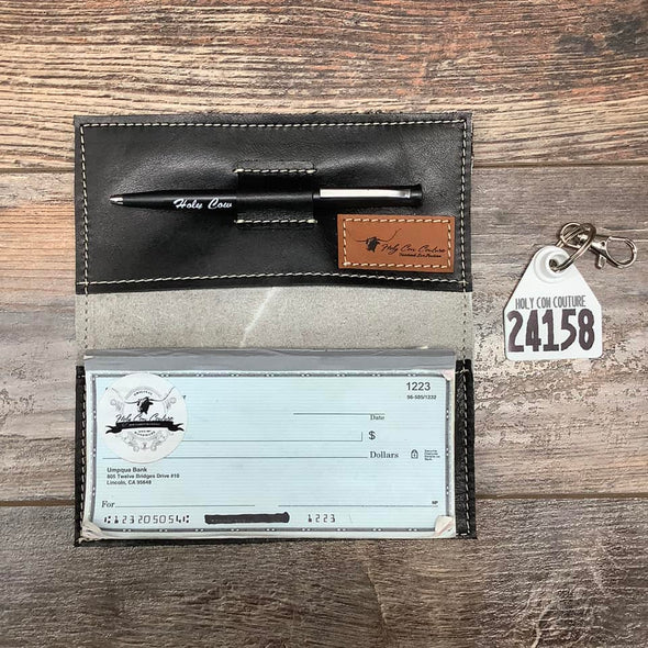 Checkbook Cover - #24158