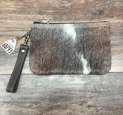 Western Leather Wristlet Clutch #60793