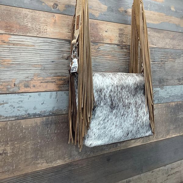Western Mini Leather Fringe Strap 36" #60751