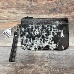 Western Leather Wristlet Clutch #65011