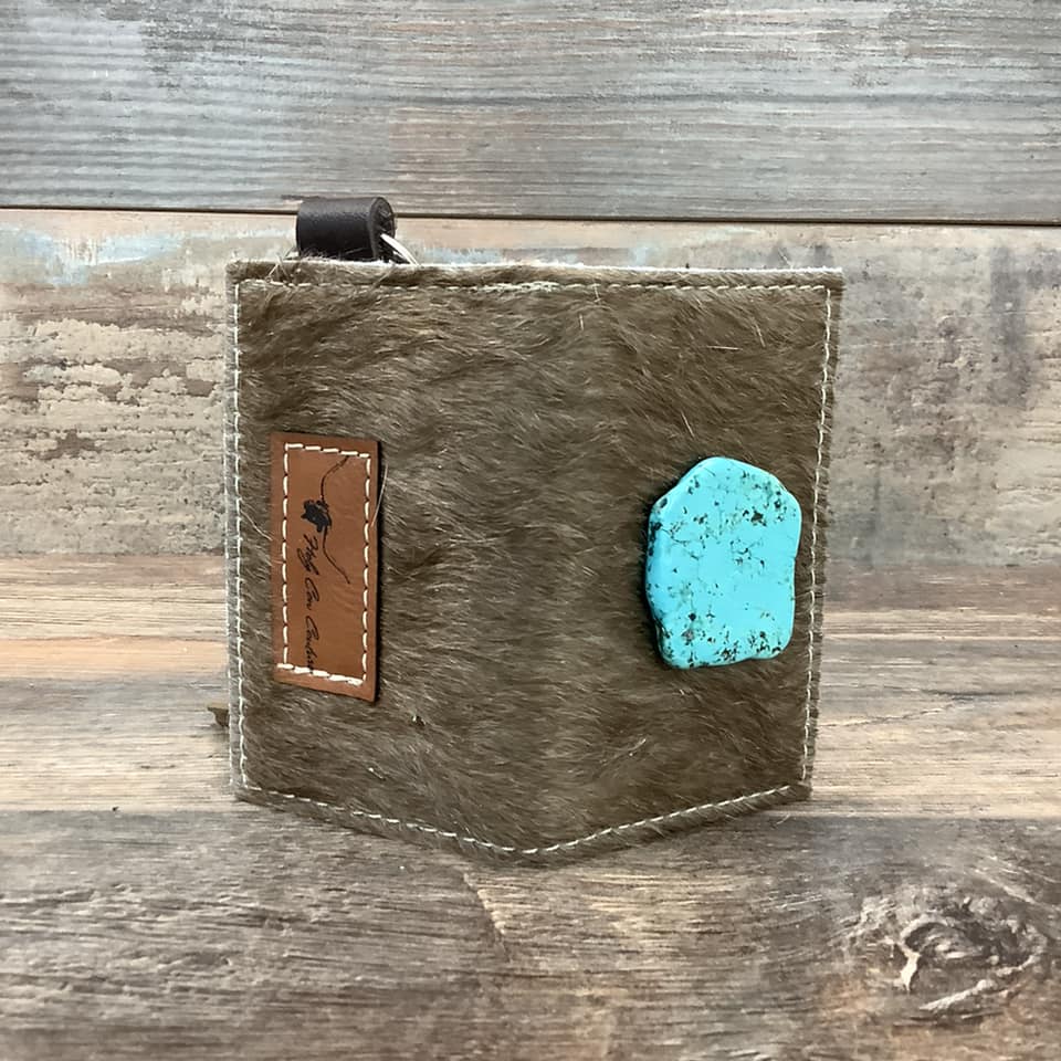 Quick Draw With Authentic Turquoise Stone #65379