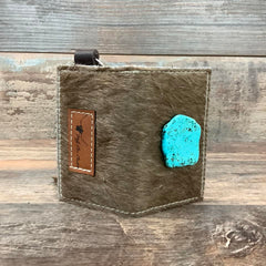 Quick Draw With Authentic Turquoise Stone #65379