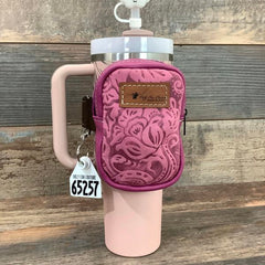 Tumbleweed Pouch Ear Tag Varies (Pink Embossed)