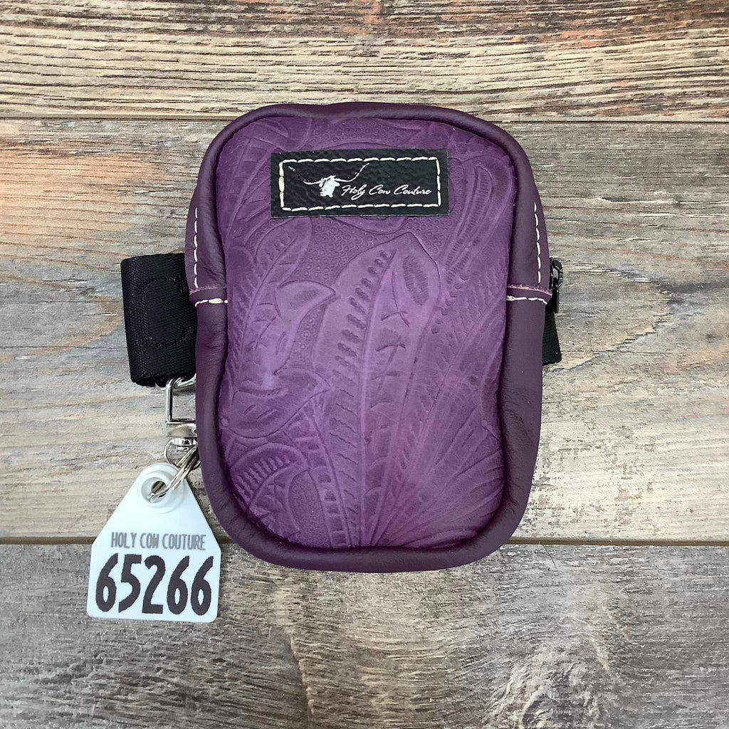 Tumbleweed Pouch Ear Tag Varies (Purple Embossed)
