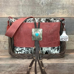 Designer With Authentic Turquoise Silver Concho #61527