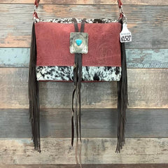 Designer With Authentic Turquoise Silver Concho #61527