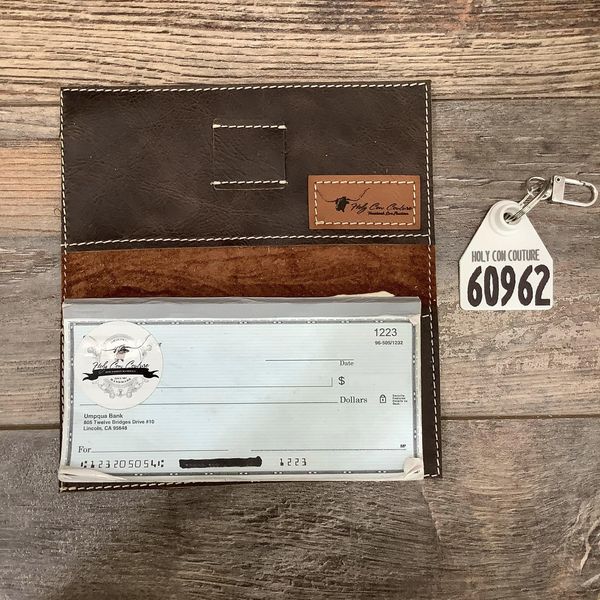 Checkbook Cover #60962