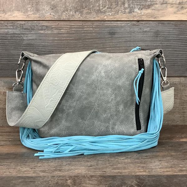 Mini Designer With Authentic Turquoise Silver Concho #65502