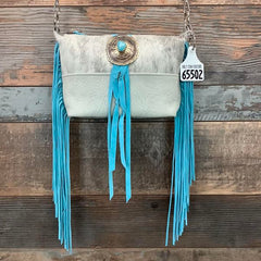 Mini Designer With Authentic Turquoise Silver Concho #65502