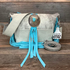 Mini Designer With Authentic Turquoise Silver Concho #65502