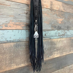 Western Mini Leather Fringe Strap 36" #61162