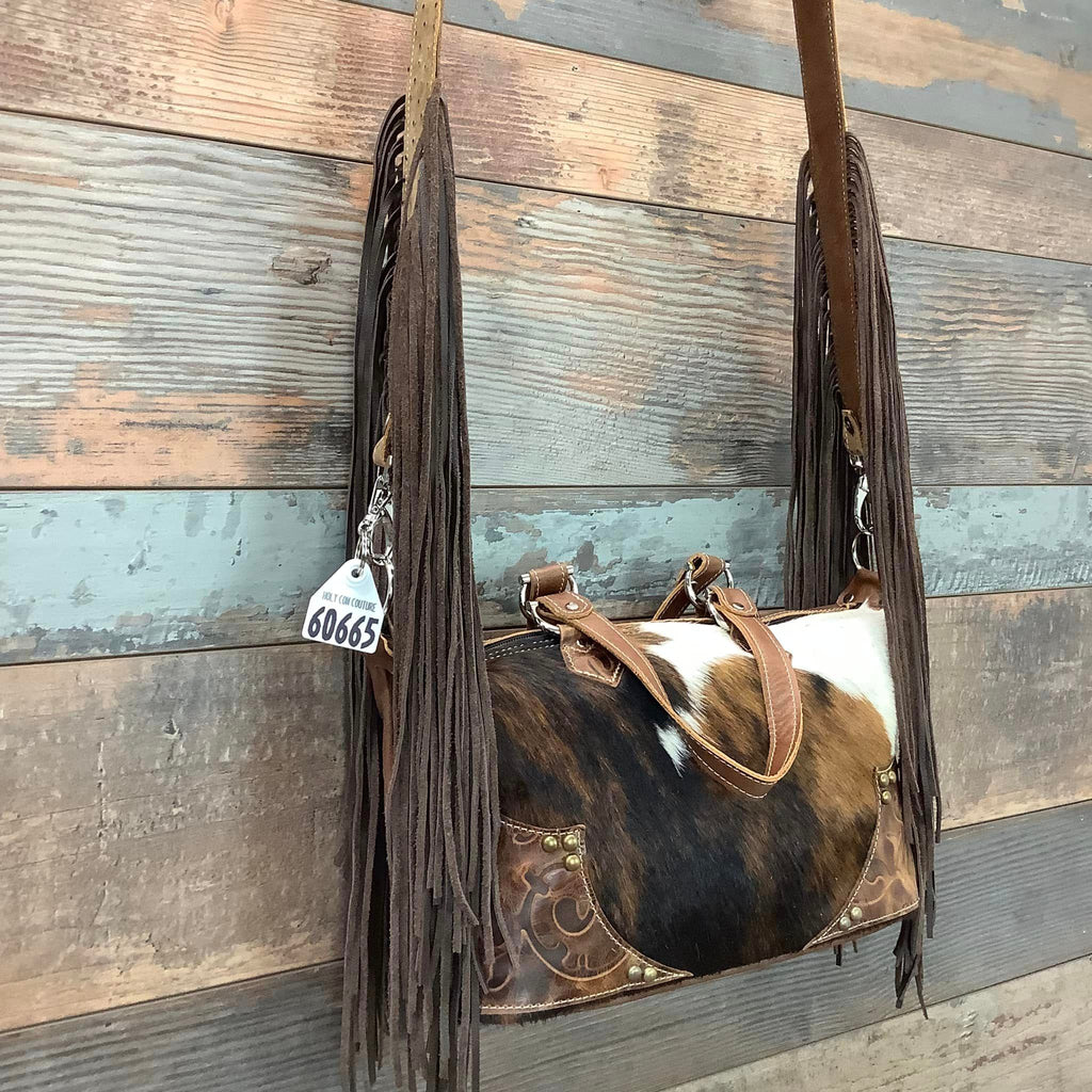 Western Mini Leather Fringe Strap 48" #60665