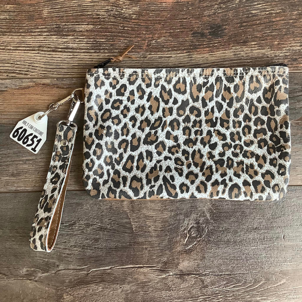 Western Leather Wristlet Clutch #60651