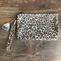 Western Leather Wristlet Clutch #60651