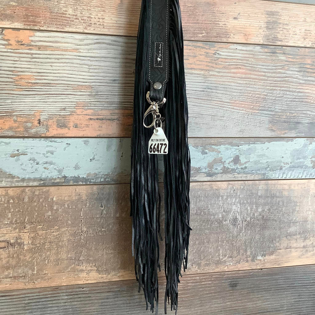 Western Mini Leather Fringe Strap 36" #66472