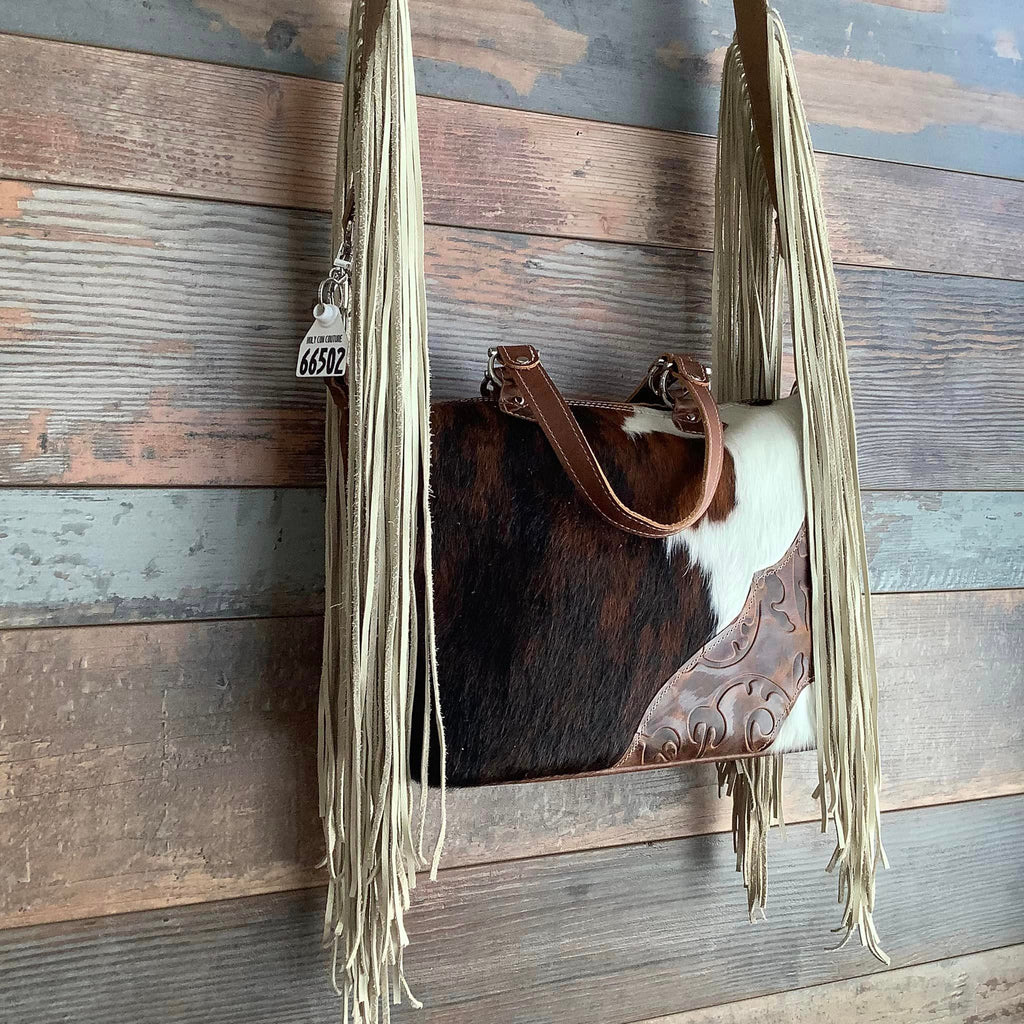 Western Mini Leather Fringe Strap 36" #66502