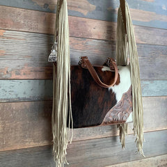 Western Mini Leather Fringe Strap 36" #66502