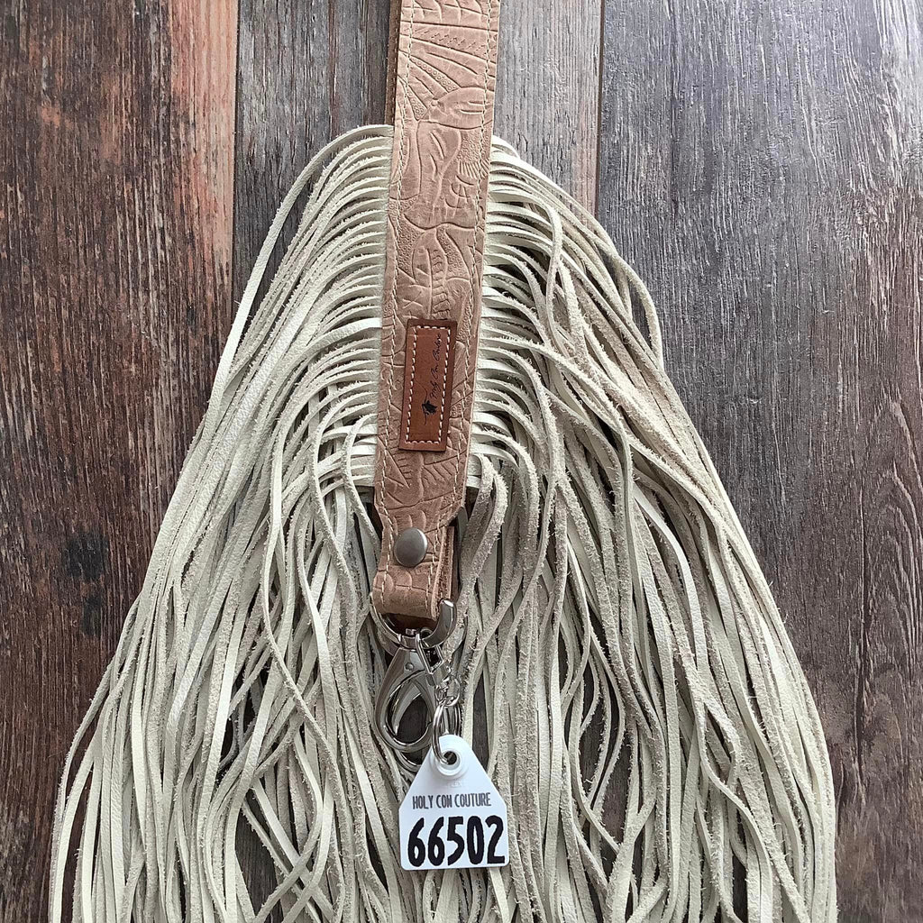 Western Mini Leather Fringe Strap 36" #66502