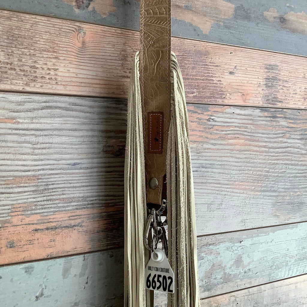 Western Mini Leather Fringe Strap 36" #66502