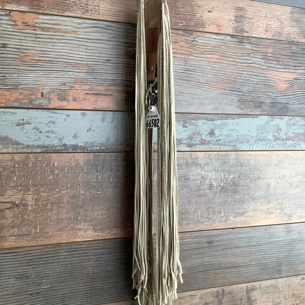 Western Mini Leather Fringe Strap 36" #66502