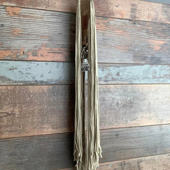 Western Mini Leather Fringe Strap 36" #66502