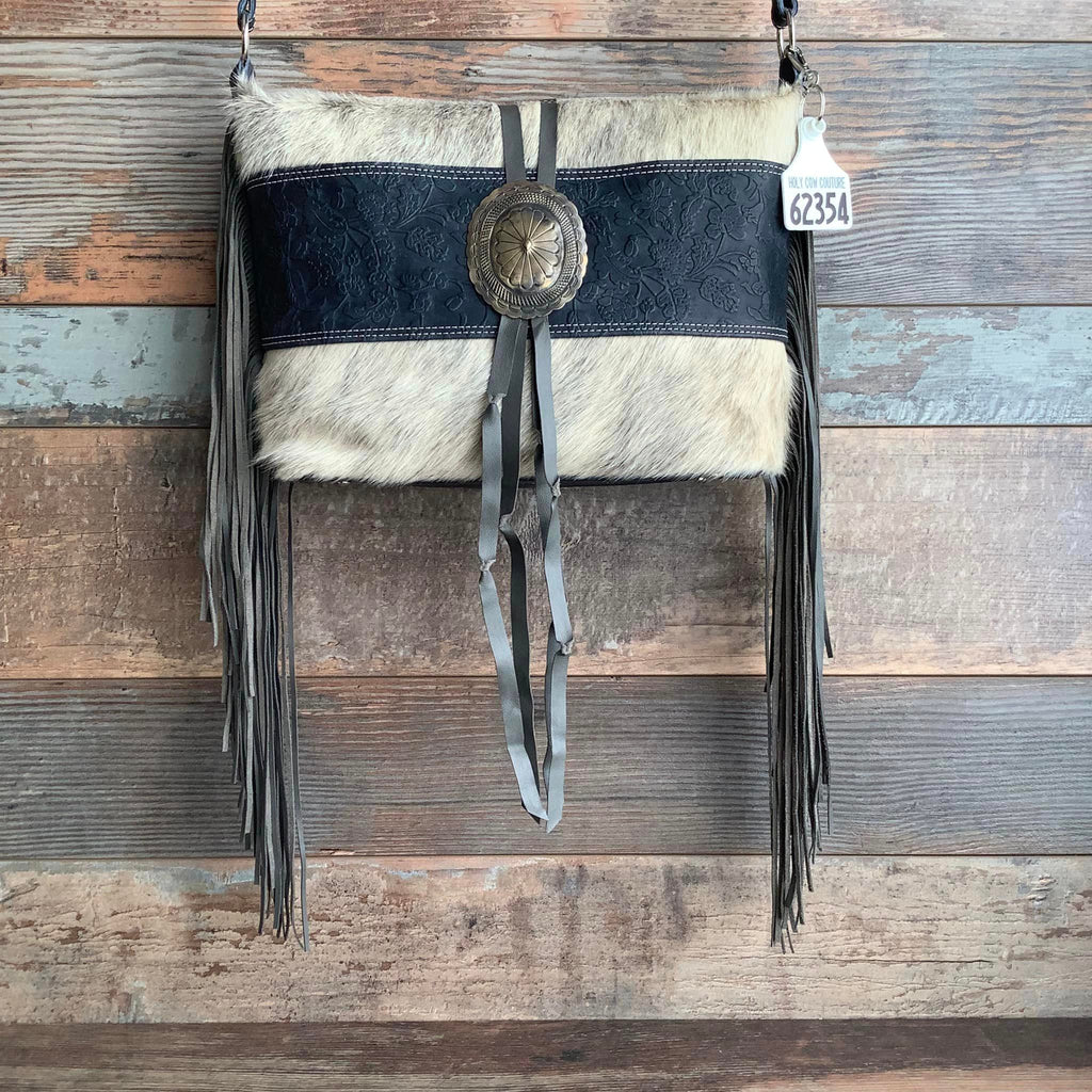 Designer With Authentic Silver Concho #62354