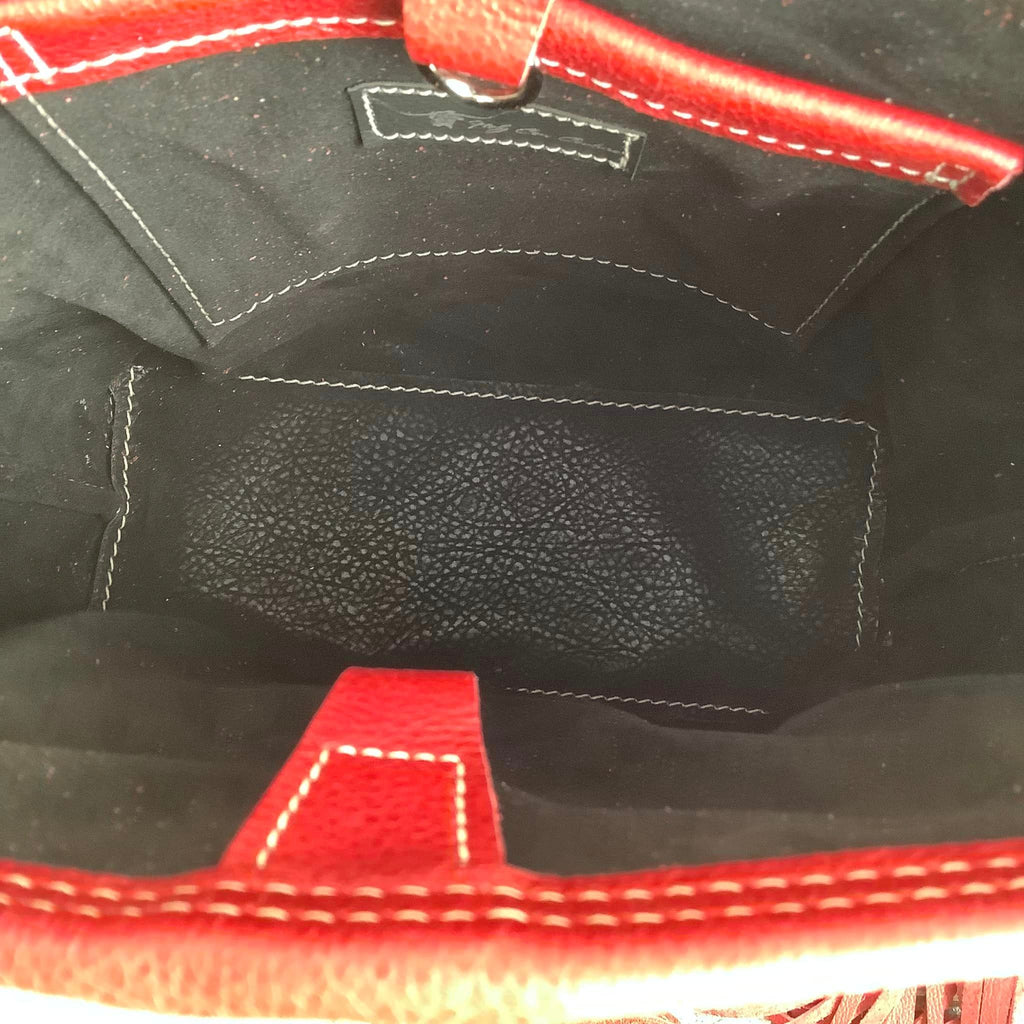 Mini Messenger With Authentic Turquoise Silver Concho #61877