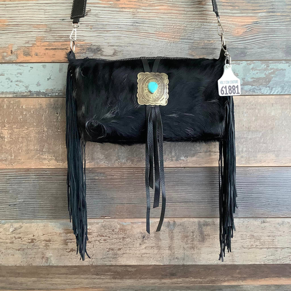 Designer Crossover With Authentic Turquoise Silver Concho #61881
