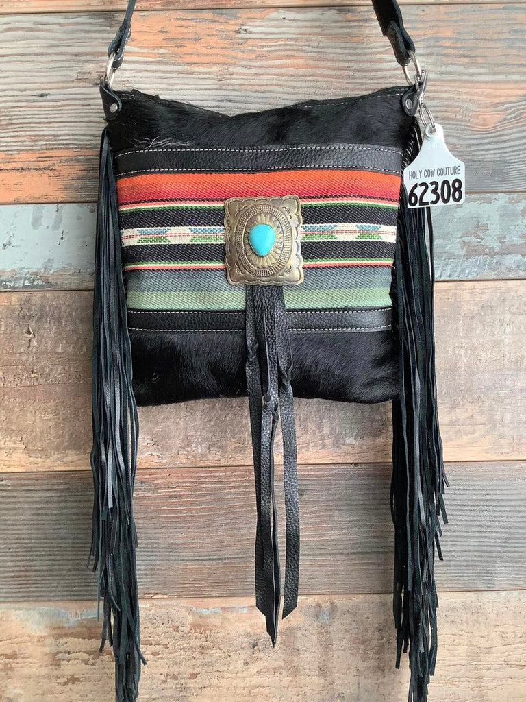 Mini Outlaw With Authentic Turquoise Silver Concho #62308