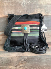 Mini Outlaw With Authentic Turquoise Silver Concho #62308