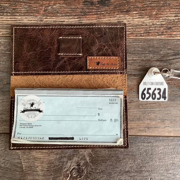 Checkbook Cover #65634