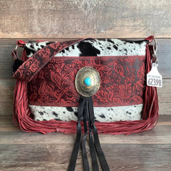 Designer With Authentic Turquoise Silver Concho #62398
