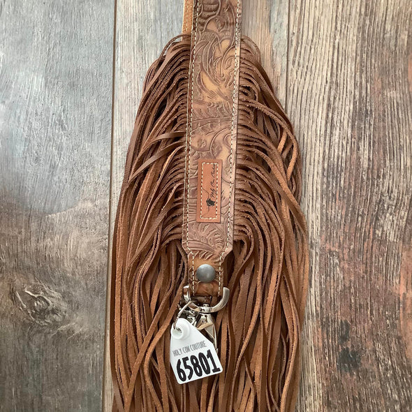 Western Mini Leather Fringe Strap 36" #65801