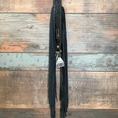 Western Mini Leather Fringe Strap 36" #65805