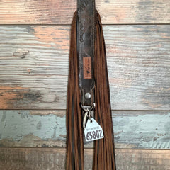 Western Mini Leather Fringe Strap 48" #65802