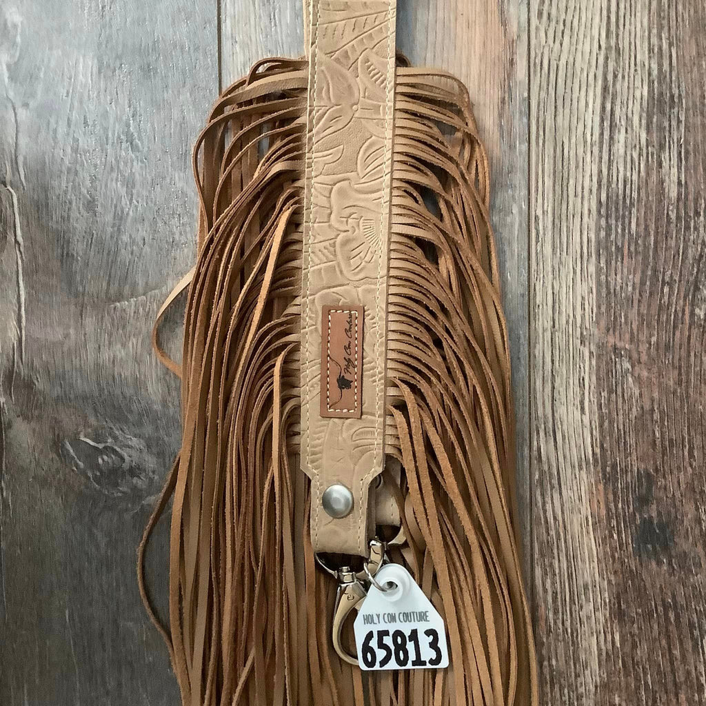 Western Mini Leather Fringe Strap 36" #65813