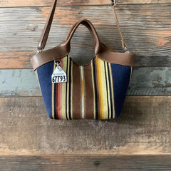 Prairie Tote Bag Mini Double Sided Serape Ear Tag # 67793