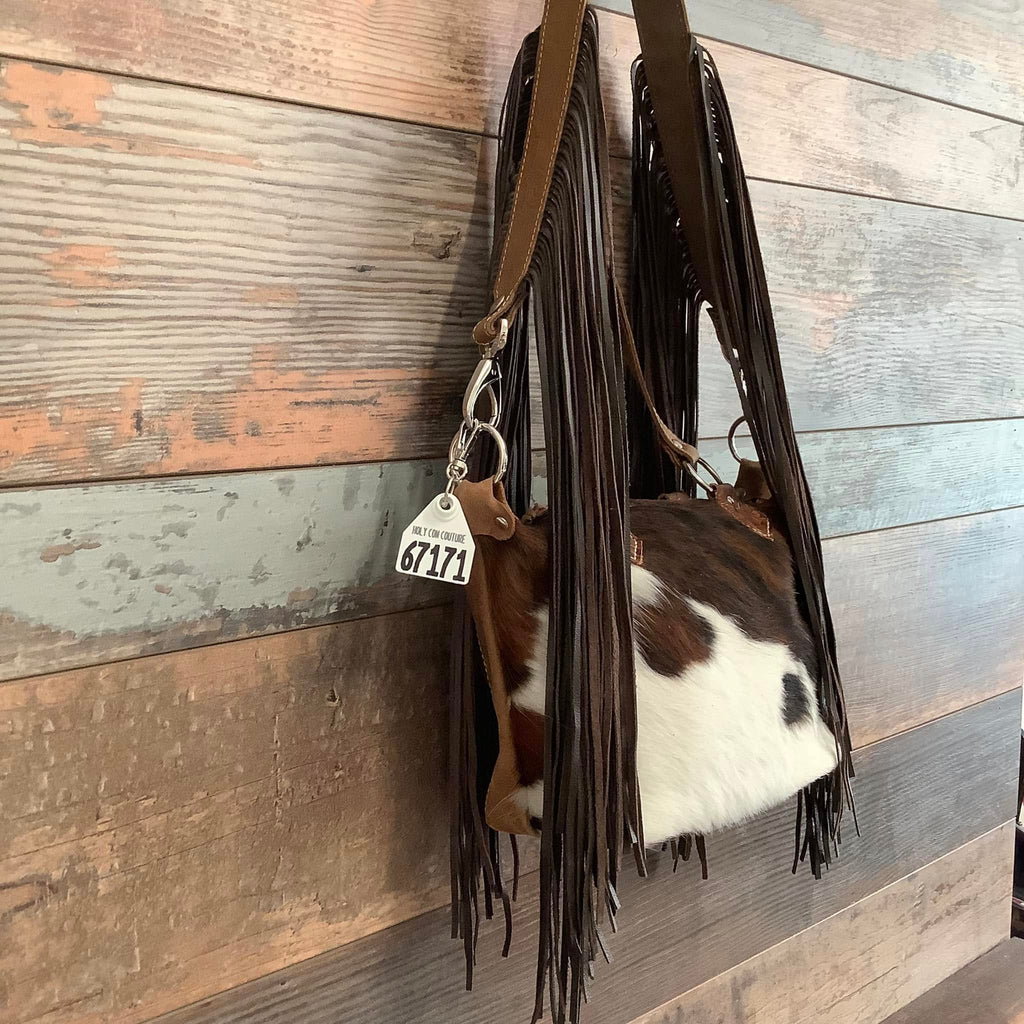 Western Mini Leather Fringe Strap 48" #67171