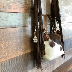 Western Mini Leather Fringe Strap 48" #67279