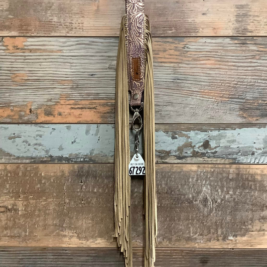 Western Mini Leather Fringe Strap 36" #67292