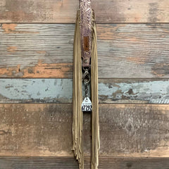 Western Mini Leather Fringe Strap 36" #67292