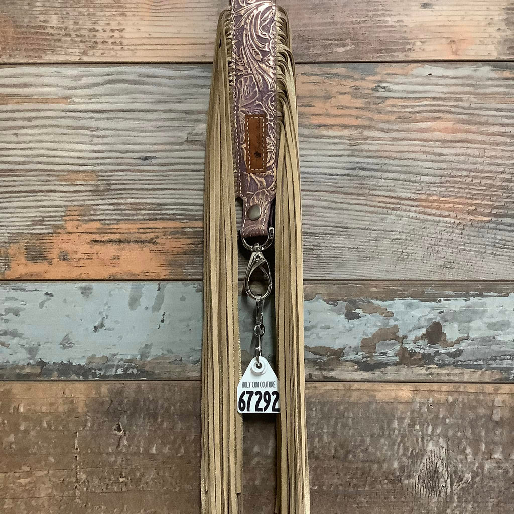 Western Mini Leather Fringe Strap 36" #67292
