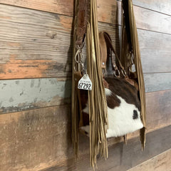 Western Mini Leather Fringe Strap 36" #67292