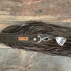 Western Mini Leather Fringe Strap 48" #76970