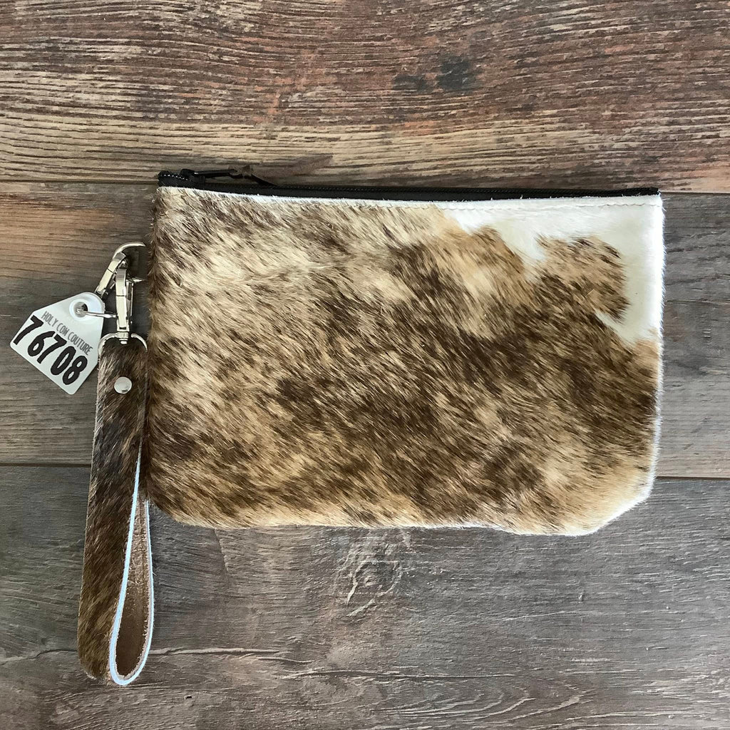 Western Leather Wristlet Clutch #76708