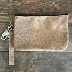 Western Leather Wristlet Clutch #68306