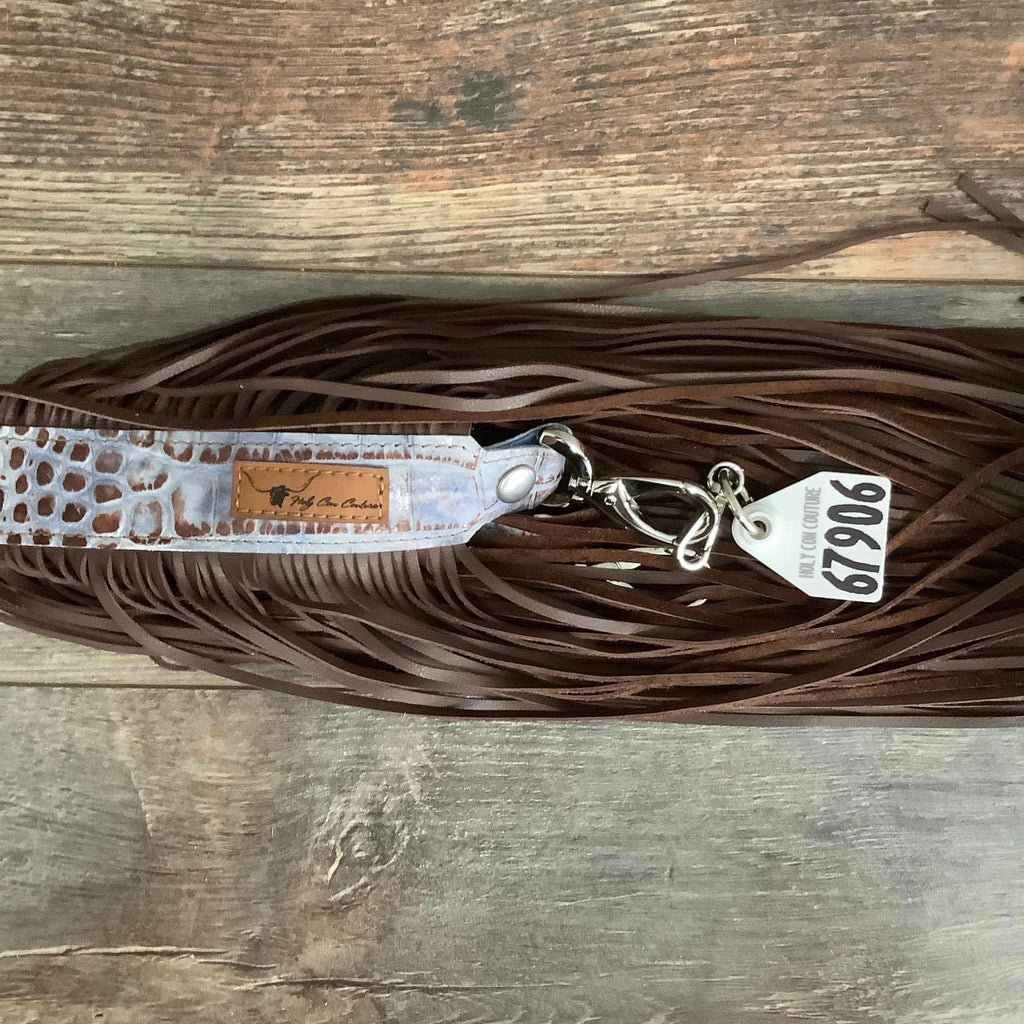 Western Mini Leather Fringe Strap 36" #67906