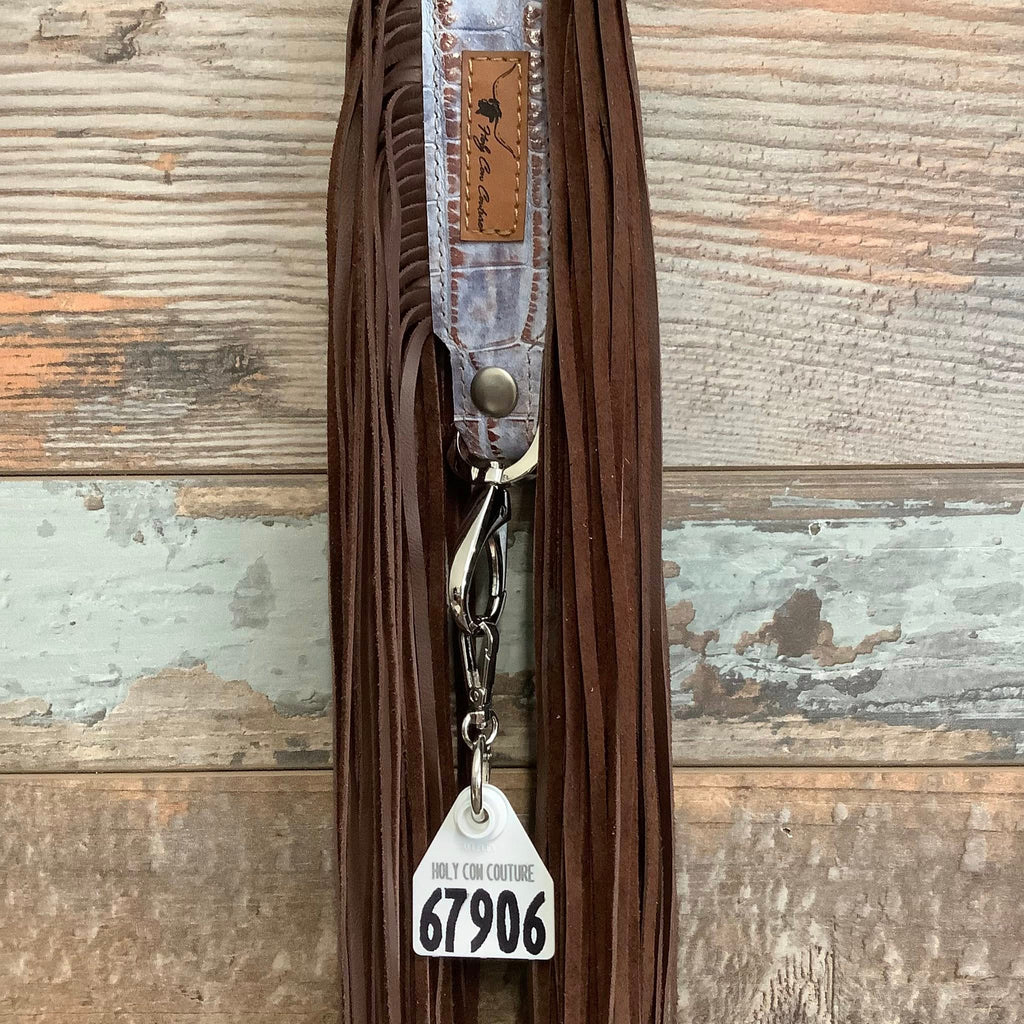 Western Mini Leather Fringe Strap 36" #67906