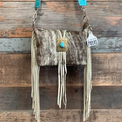 Mini Designer With Authentic Turquoise Silver Concho #70181
